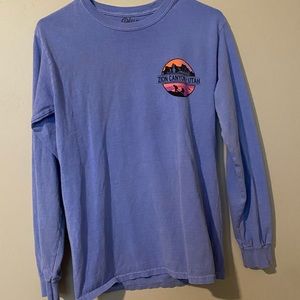 S; Zion National Park long sleeve